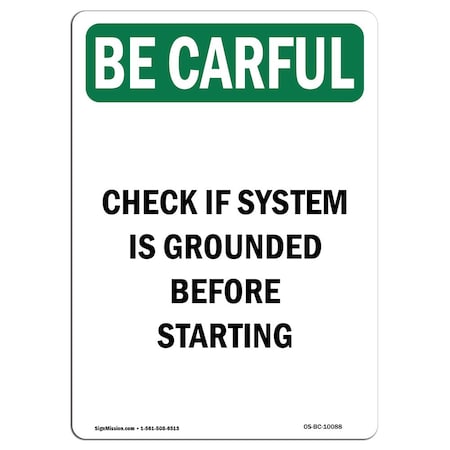 Signmission OSHA CAREFUL Sign, Carelessness Can Hurt You And Others, 14in X 10in Decal, 10" W, 14" L, Portrait OS-BC-D-1014-V-10088